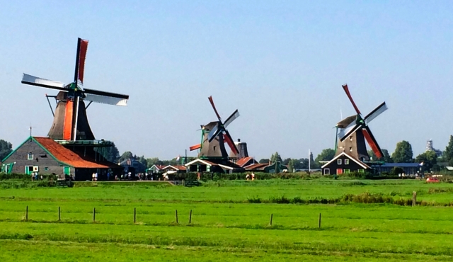 Windmills in Zaans Schans